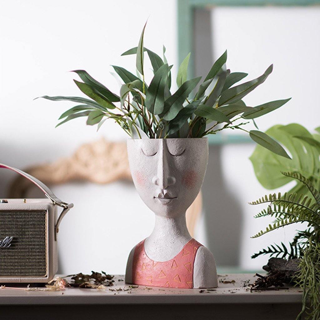 Persona Caricature Sculpture Pot