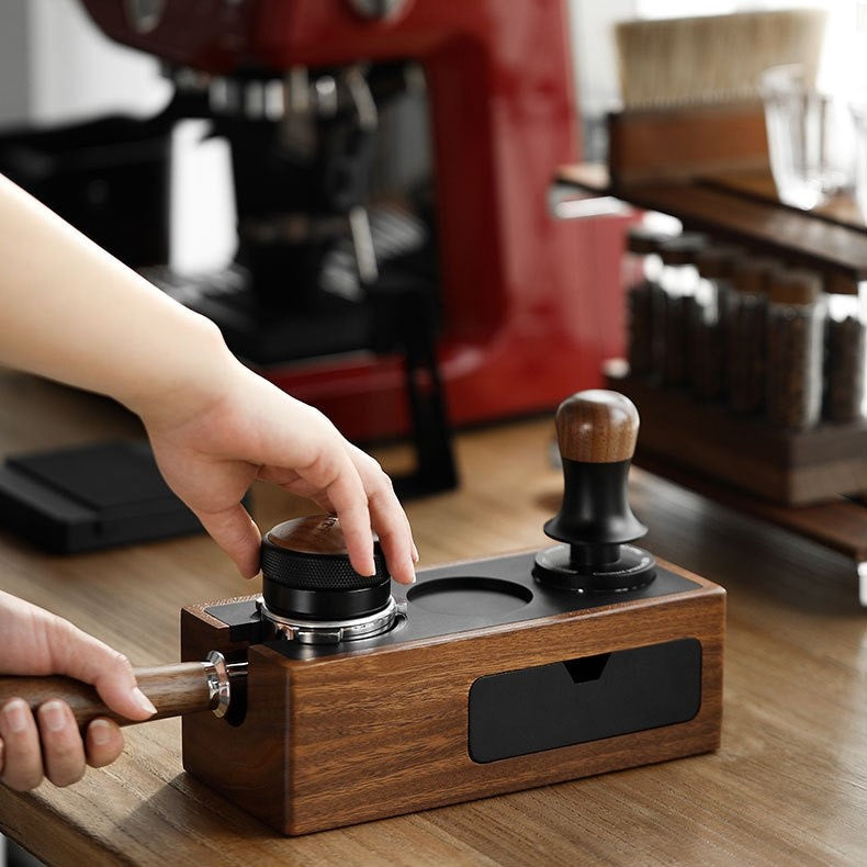 Valdino Walnut Tamping Station