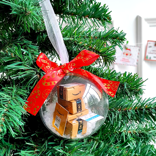 Christmas Ball Gift Ornament Packages