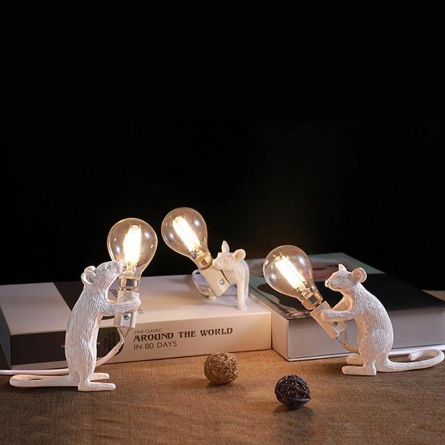 The Mice Lamp White 3-Piece Set