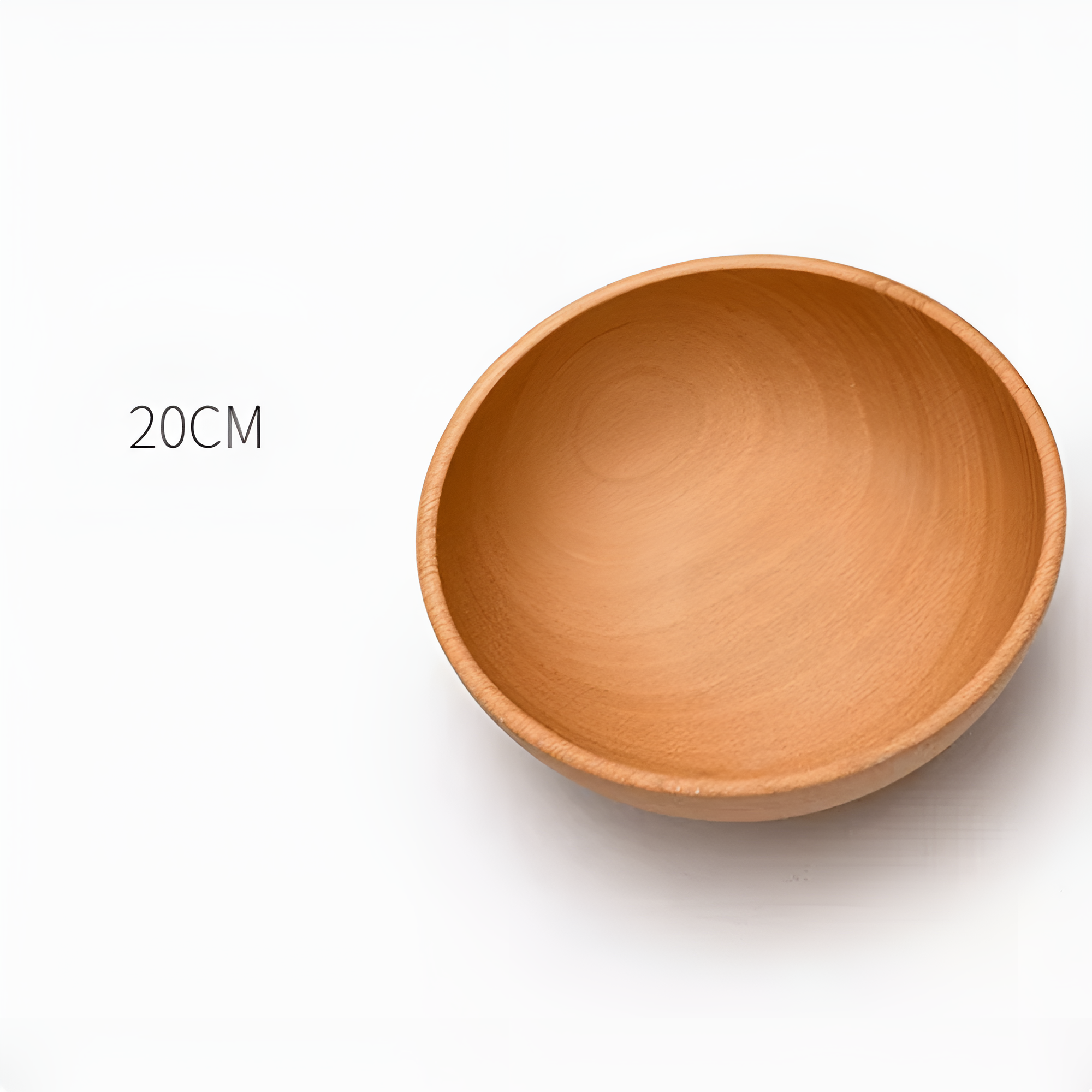 Artisanal Wooden Salad Bowl 8"
