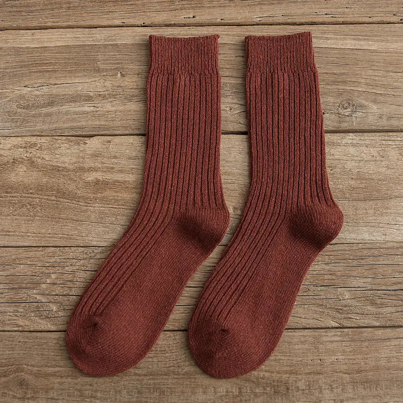 Warm Wool Crew Socks 7-Pack Women