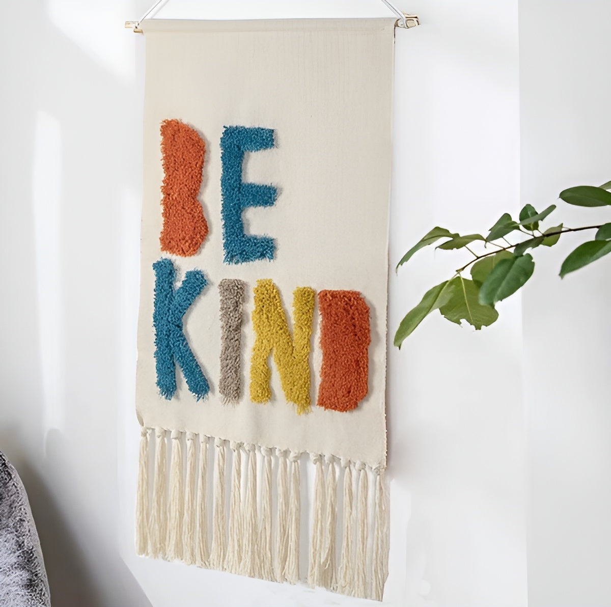 Colorful Fringe Tapestry Decor Be Kind