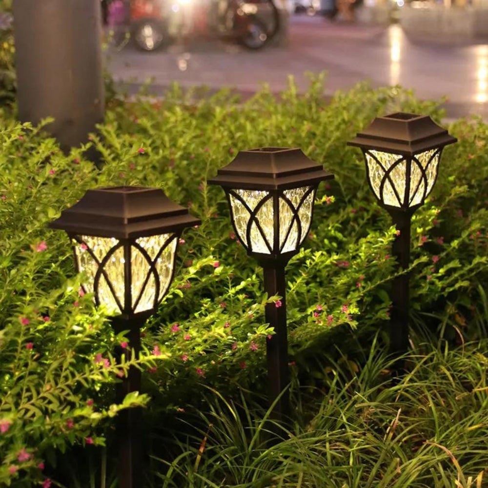 Solar Garden Lantern Warm