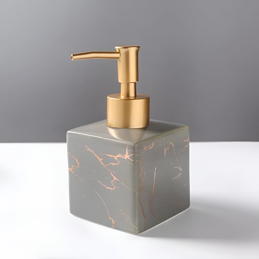 Marble Luxe Soap Dispenser Concrete