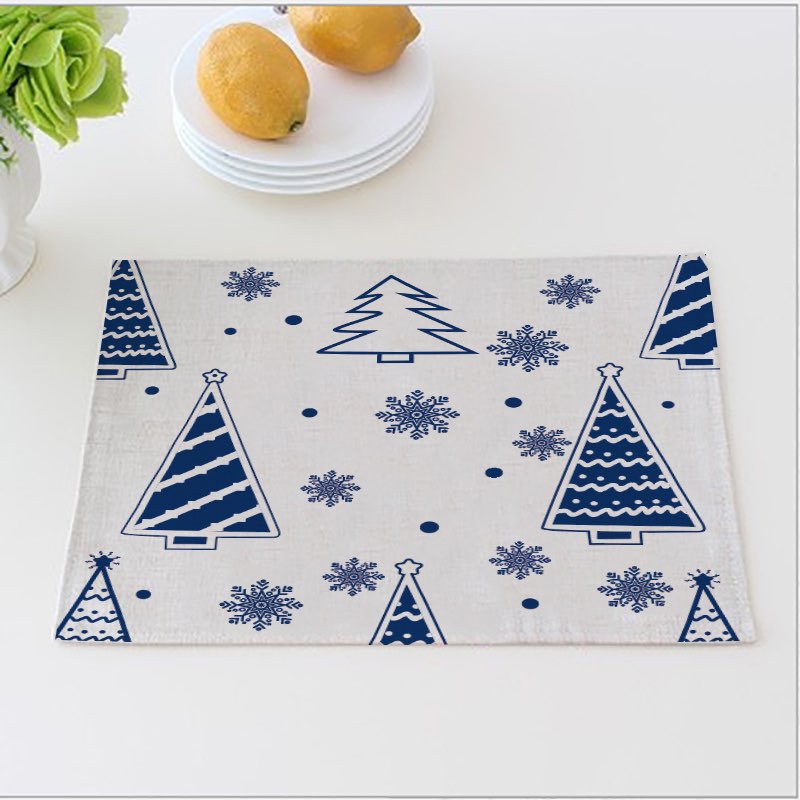Winter Time Dinner Mats Winter Wonderland