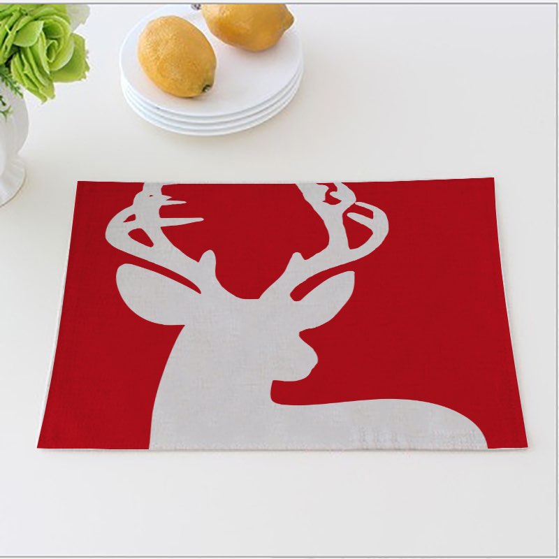 All I Want For Christmas Dinner Mats Rudolph