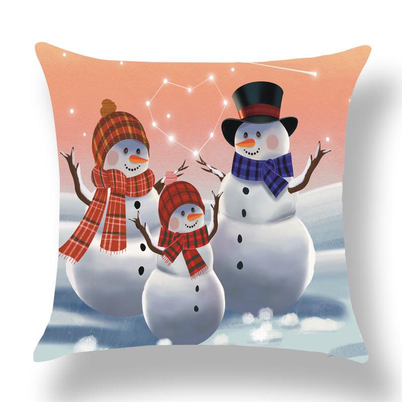 Snow Family Cushion Covers Snow Family