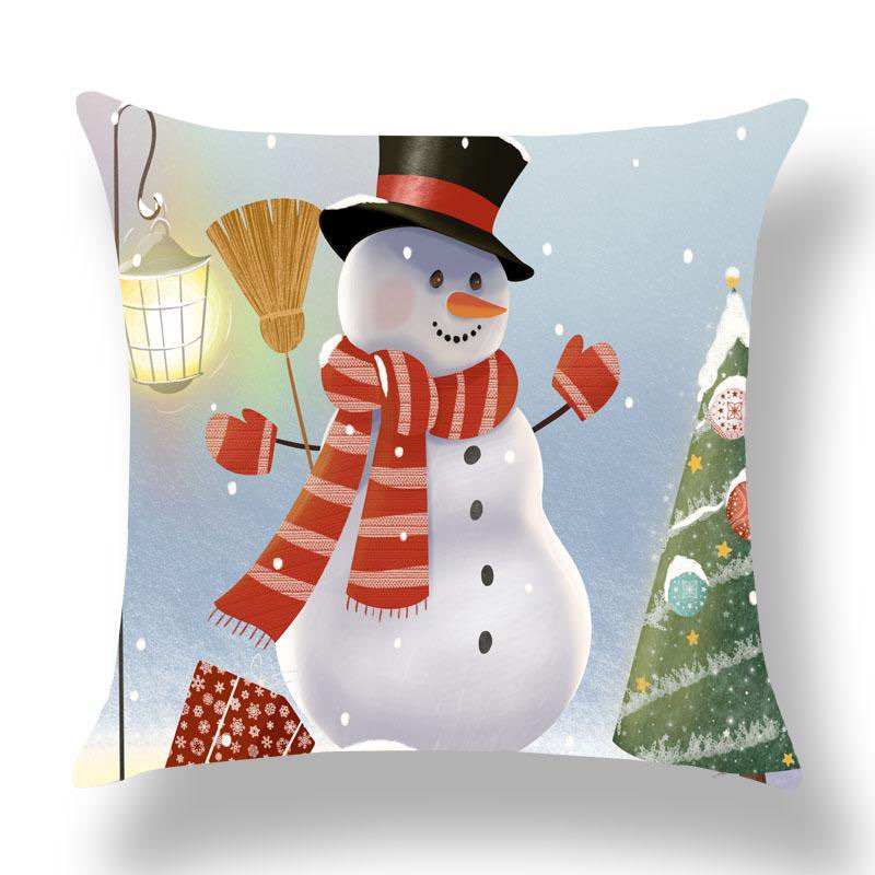 Snow Family Cushion Covers Snow Dad