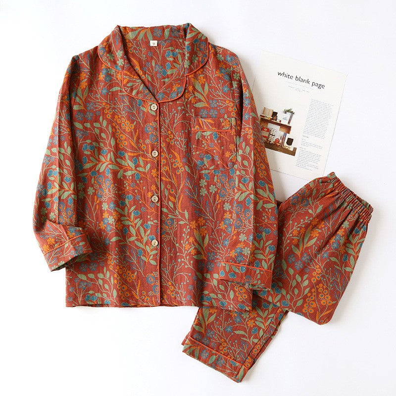 Women's Floral Pajama Set Ember Garden