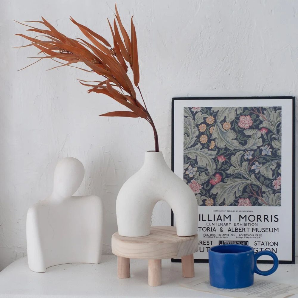 Hollow Ceramic Vase Set Large