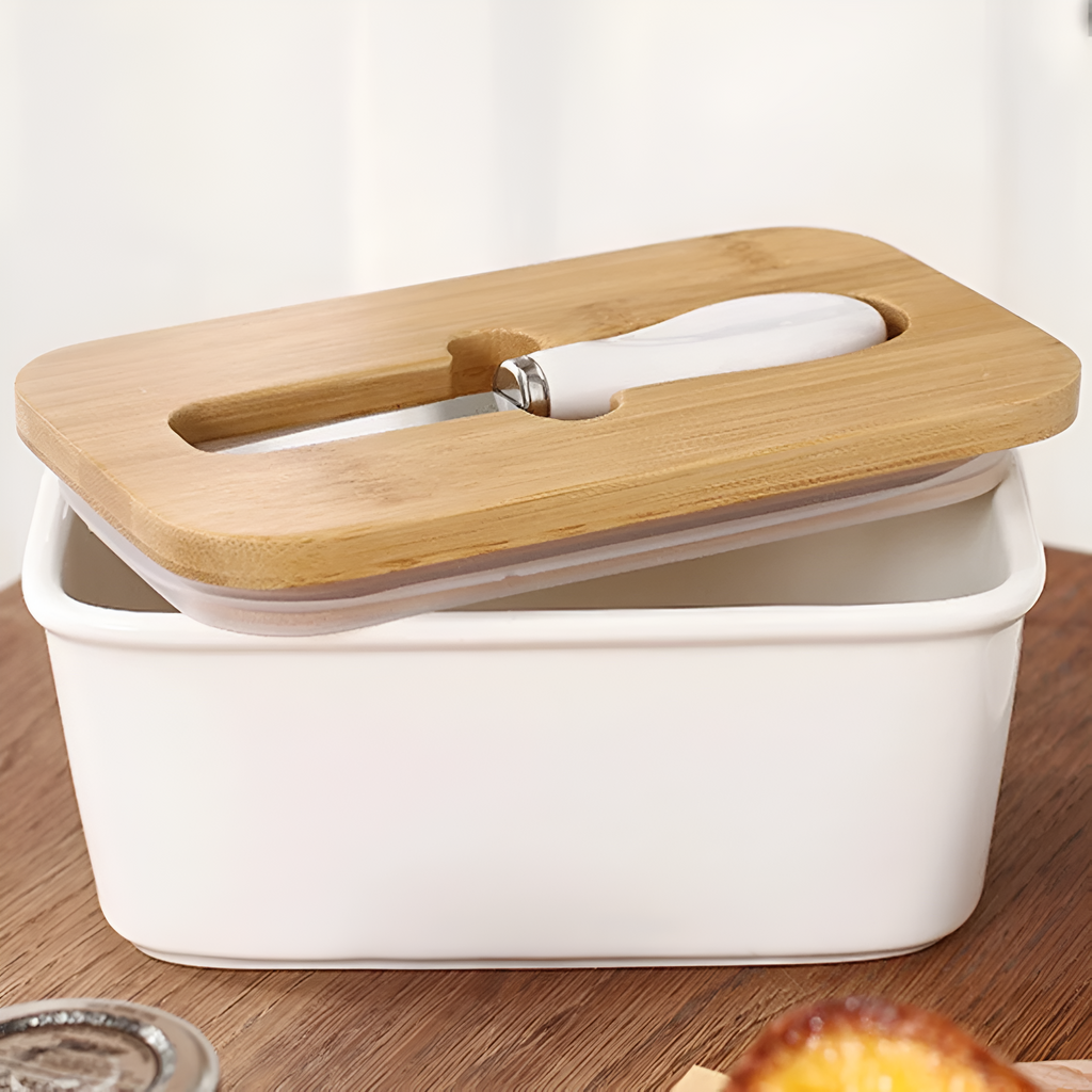 Sleek Butter Cutter Container