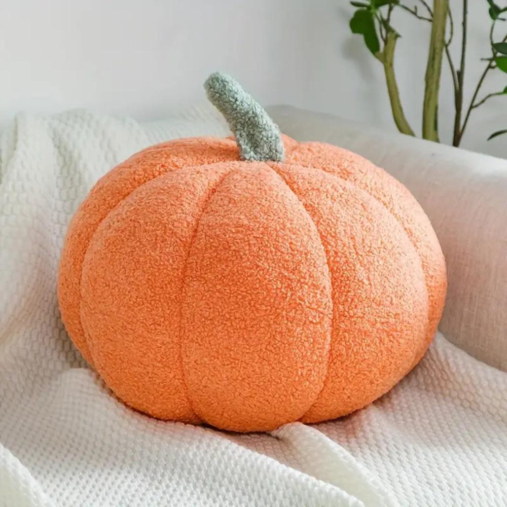 Pumpkin Patch Plush Cushions Orange