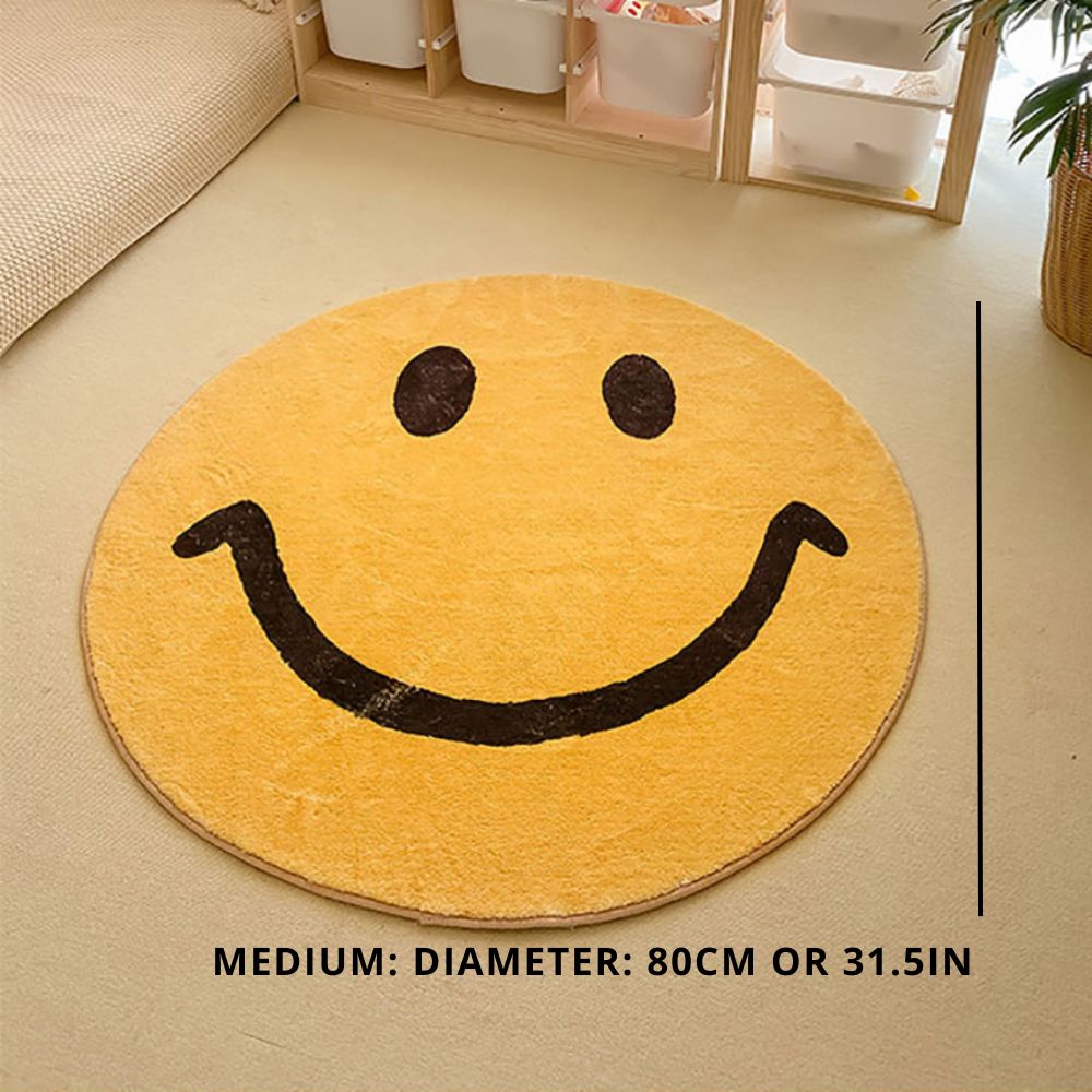 Smiley Face Rug Medium