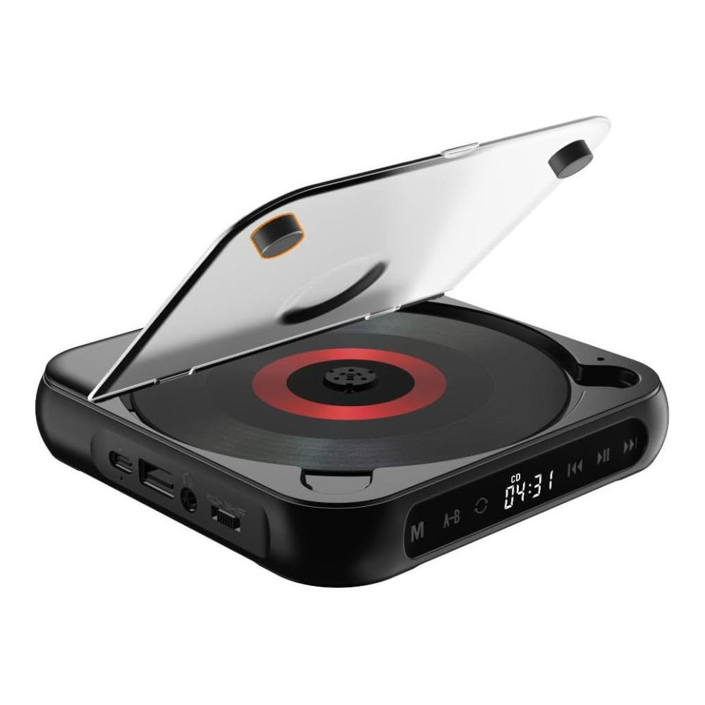 DiscGo™ | Portable CD Player Black