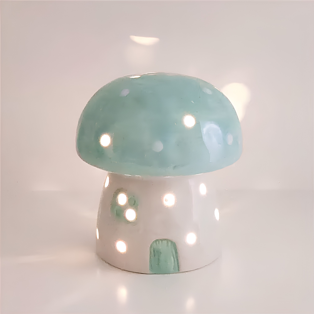 Ceramic Mushroom Night Light