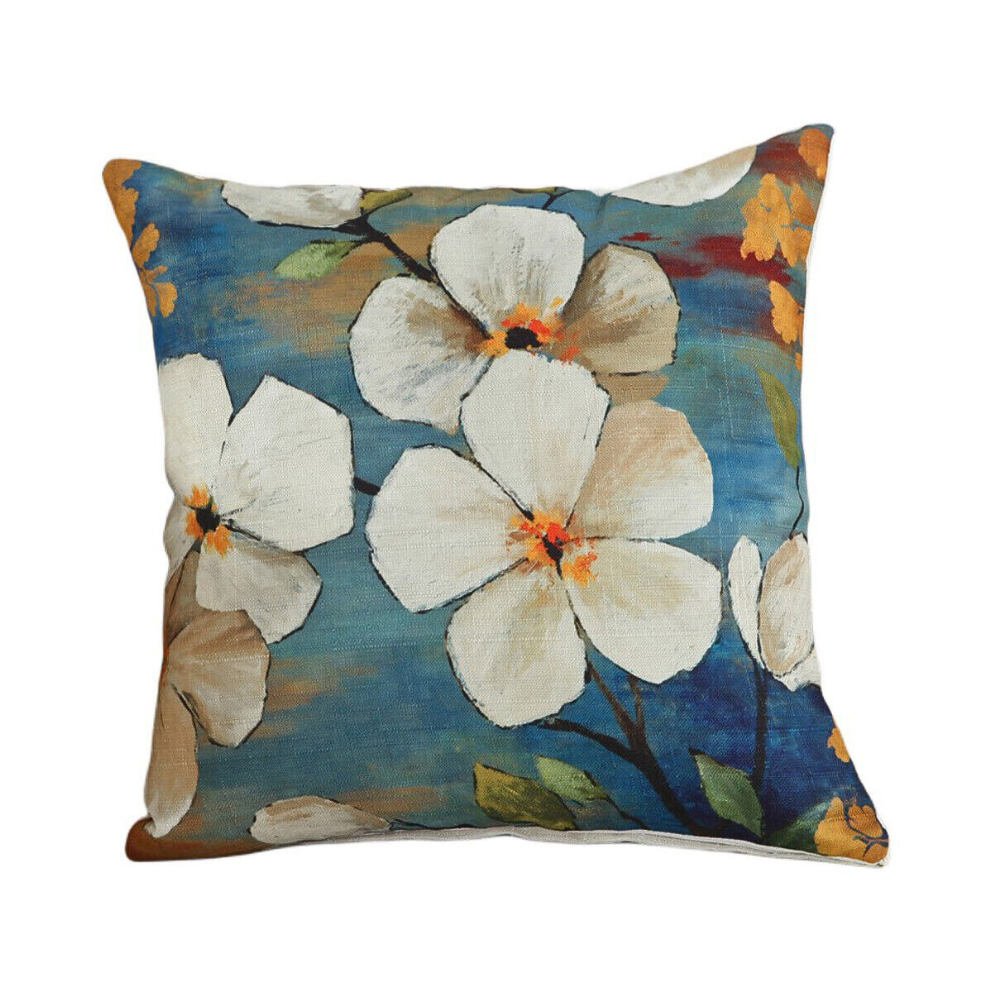 Feathered Floral Cushion Covers Blossom