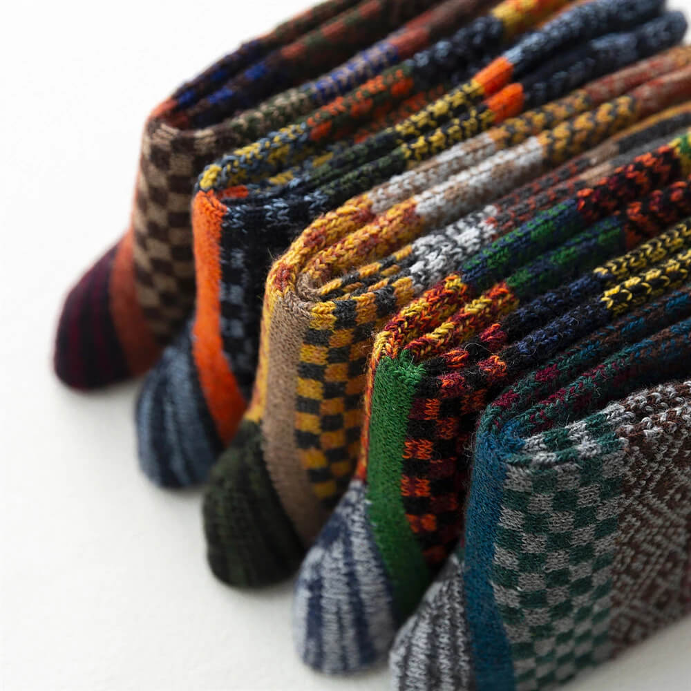 Men's Thermal Wool Socks 5-Pack Winter