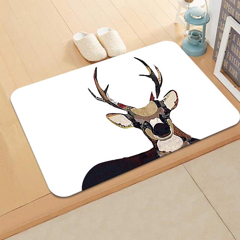 Deer Floor Mats Colorful Deer