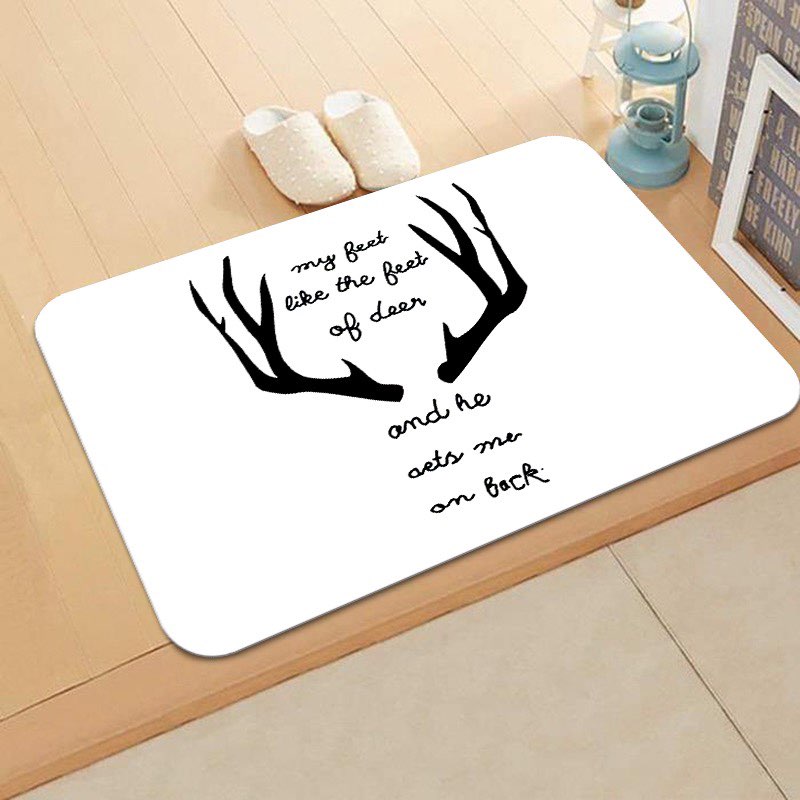 Deer Floor Mats Antlers