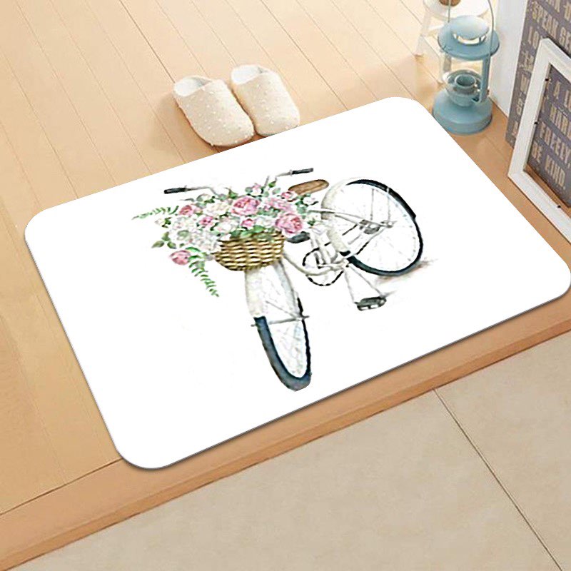 Spring Time Floor Mats Bicycle