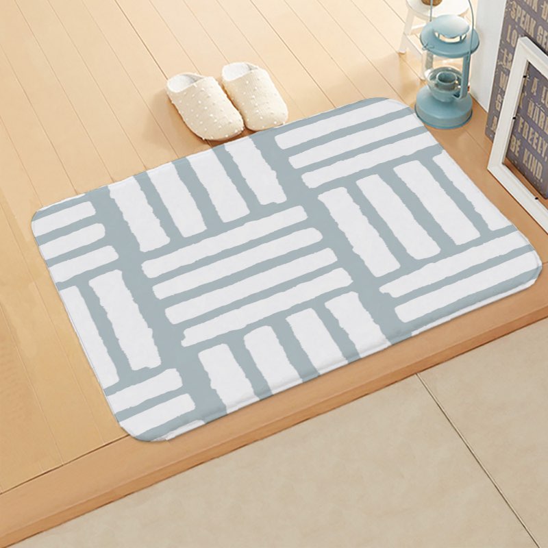 Scandinavian Floor Mats Pale Bars