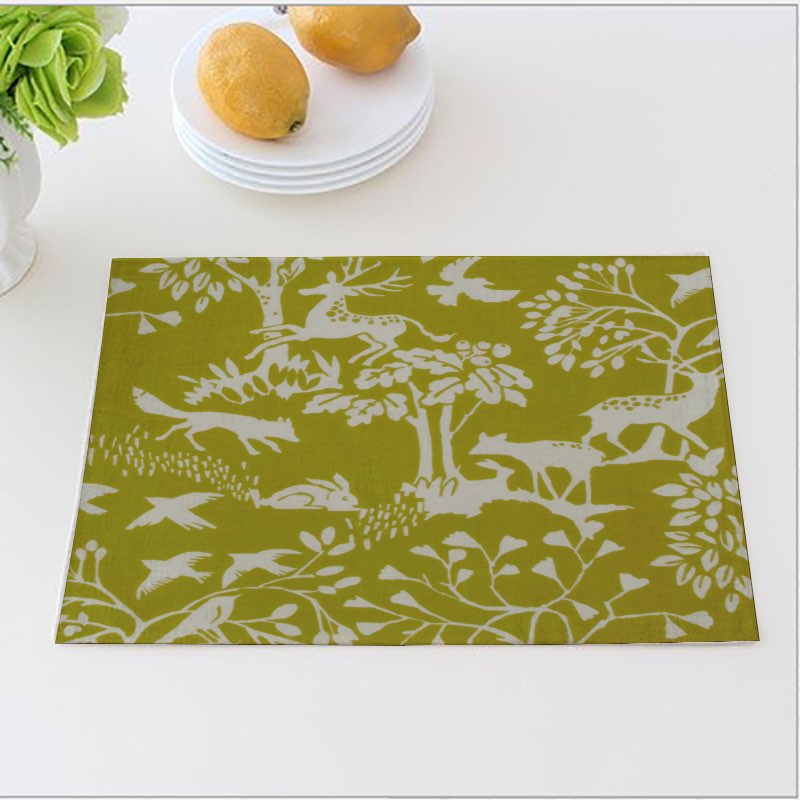 Nature Dinner Mats Wilderness