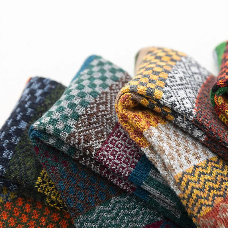 Men's Thermal Wool Socks 5-Pack Winter