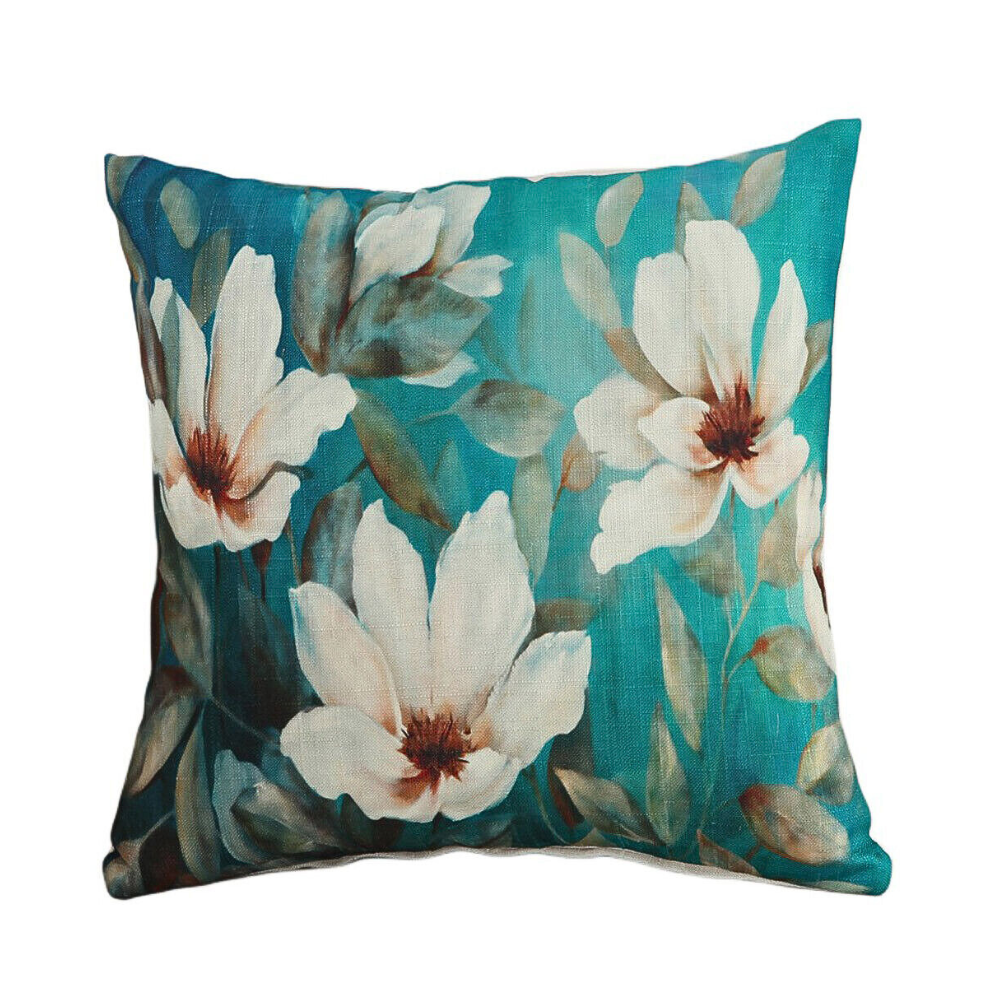 Feathered Floral Cushion Covers Meadow