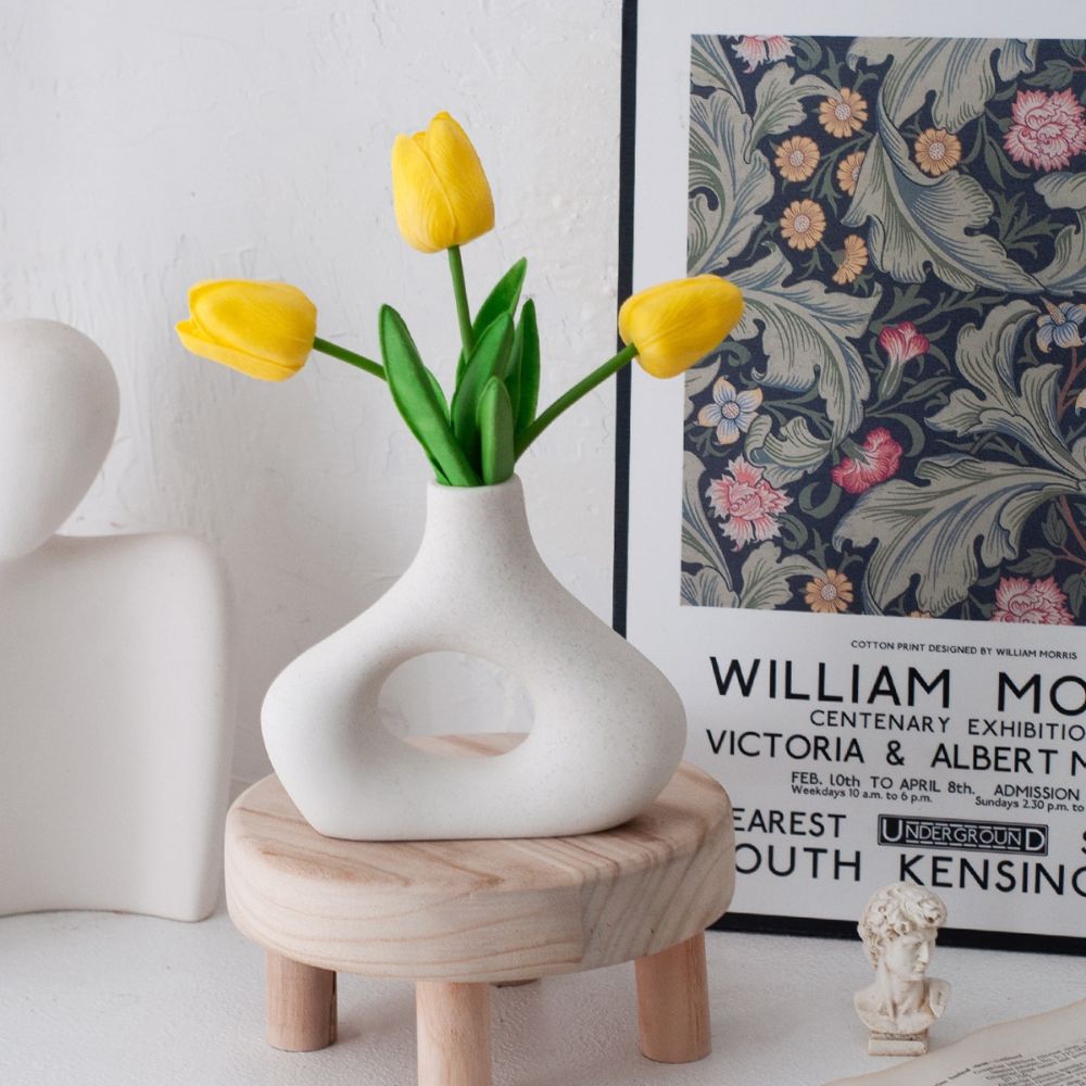 Hollow Ceramic Vase Set Small