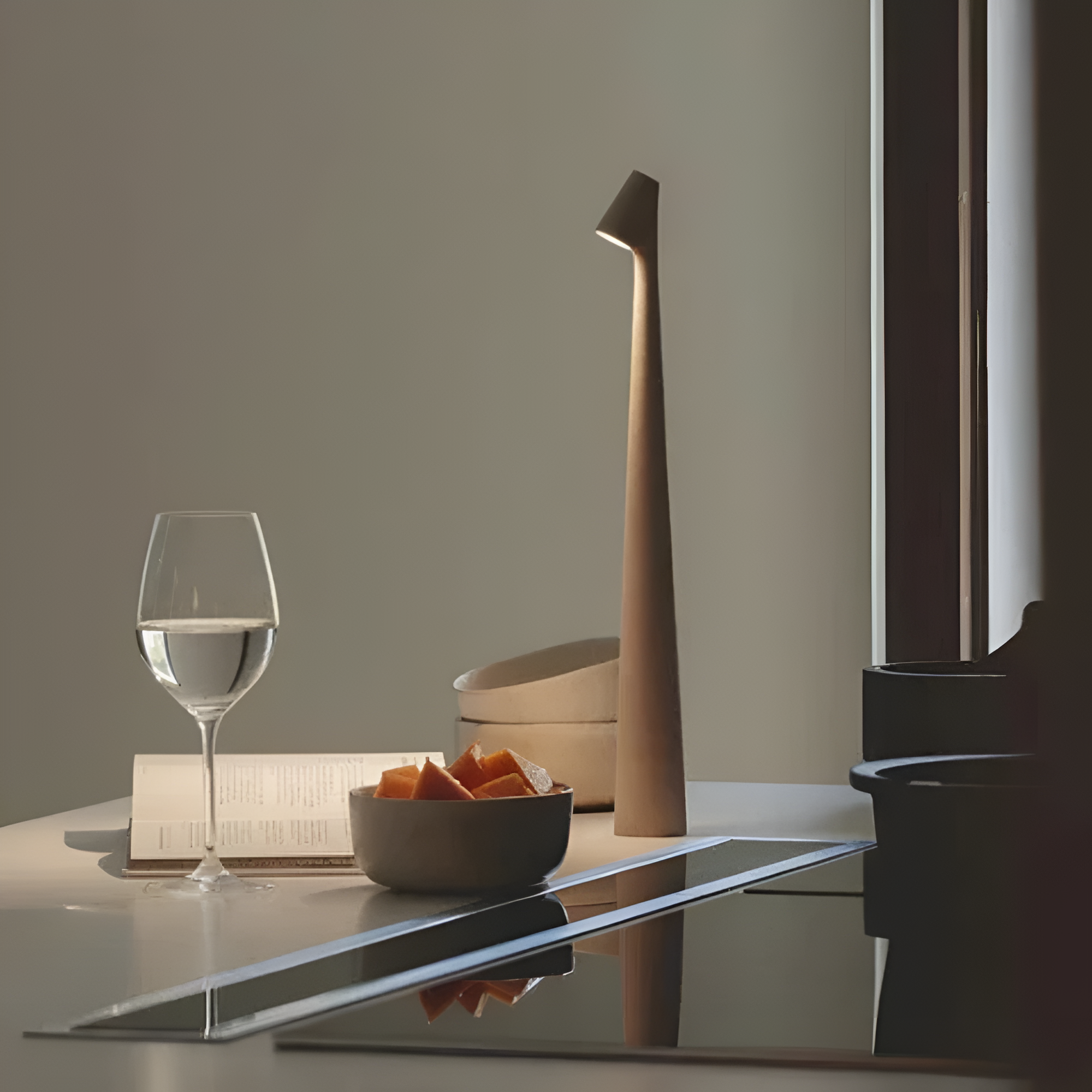 Minimalist Nordic Table Lamp Gray