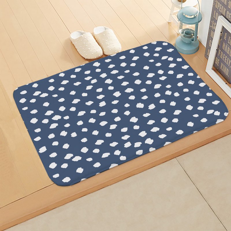 Fresh Floor Mats Polka Dot