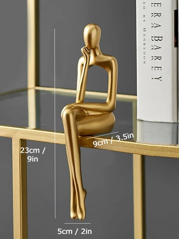 Abstract Figurines Thinker
