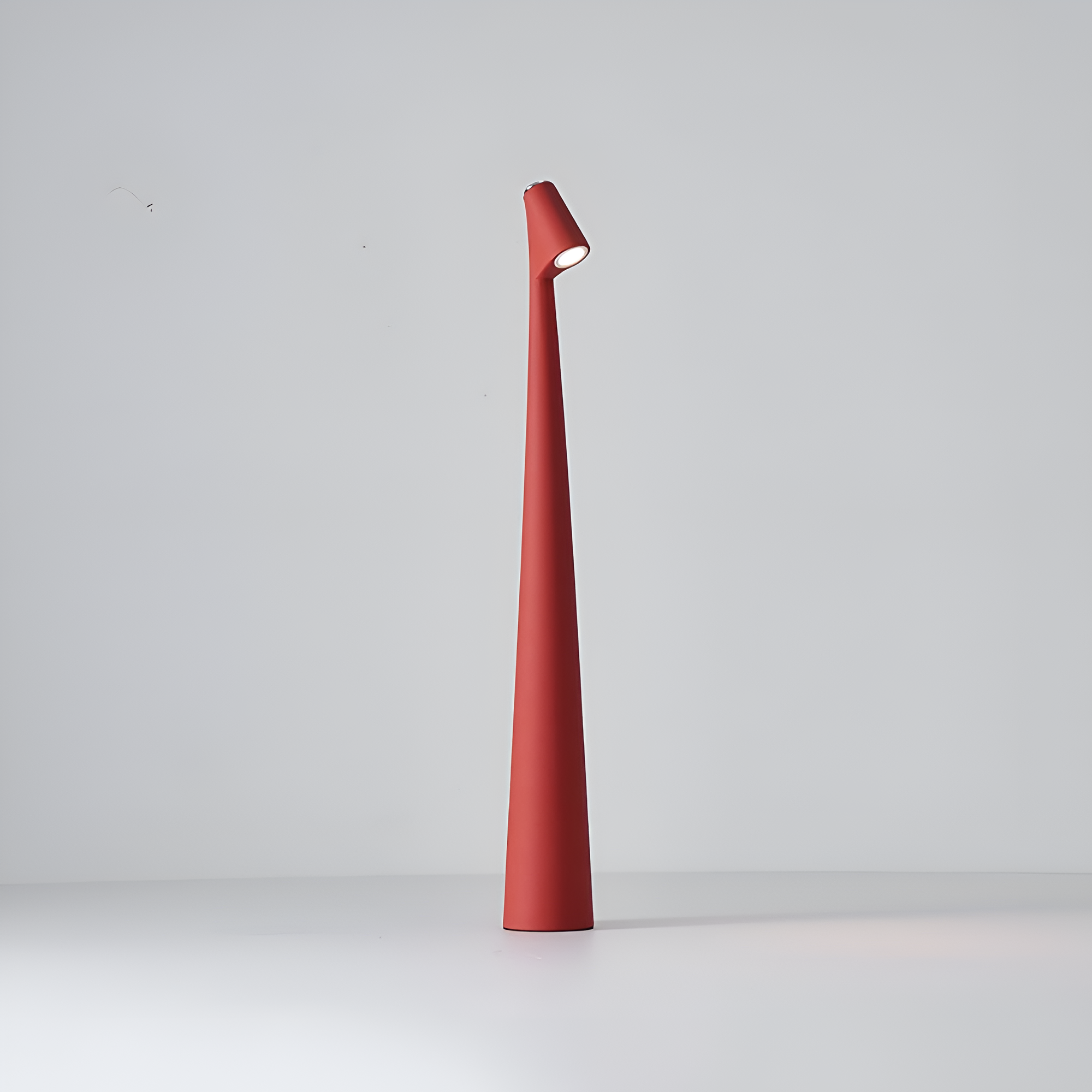 Minimalist Nordic Table Lamp Red