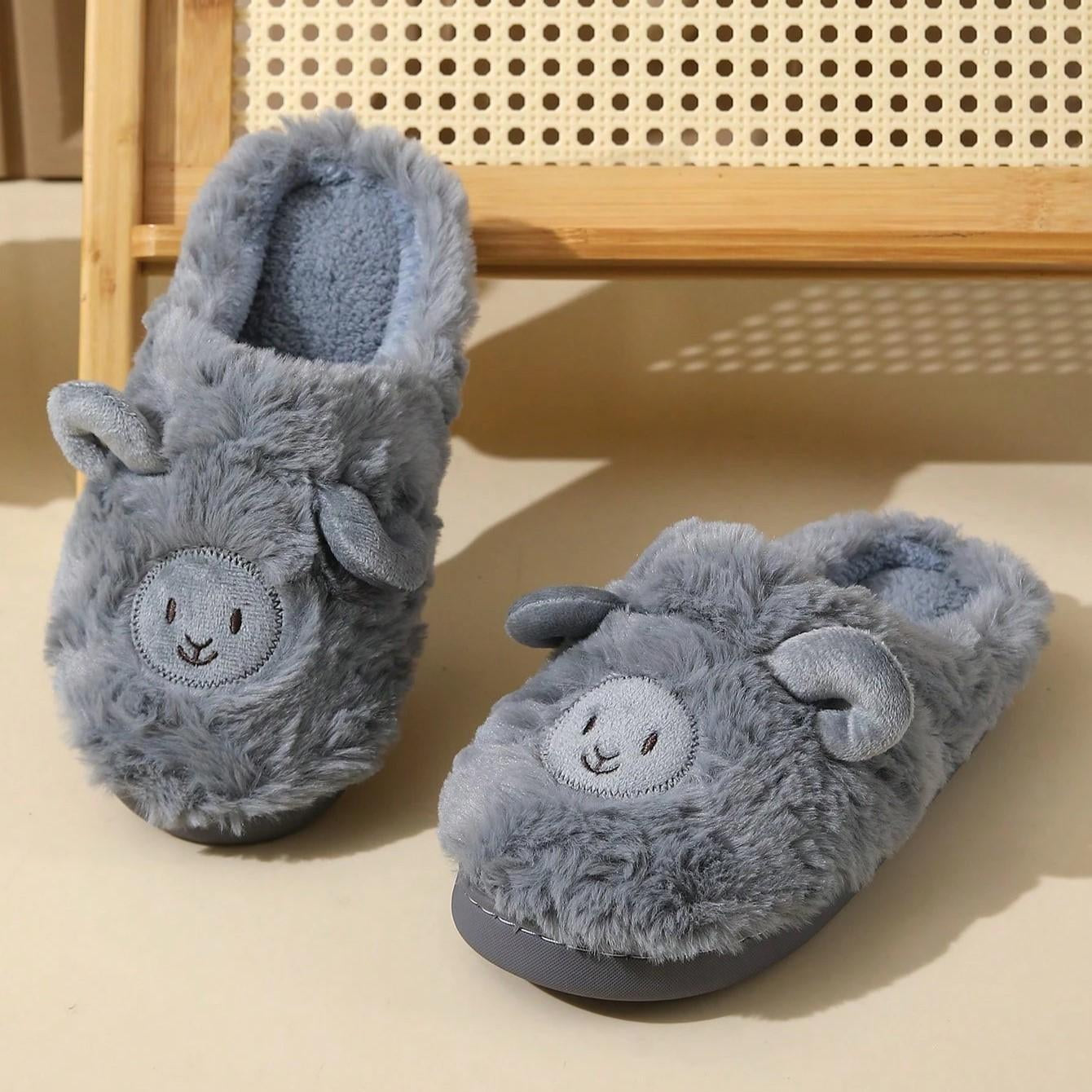 Women's Plush Sheep Slippers