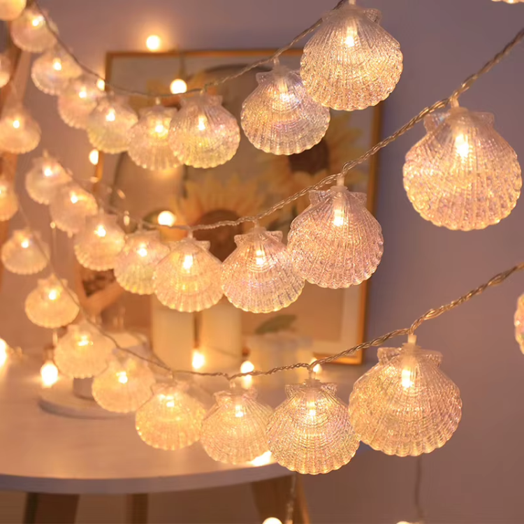 Seashell String Lights