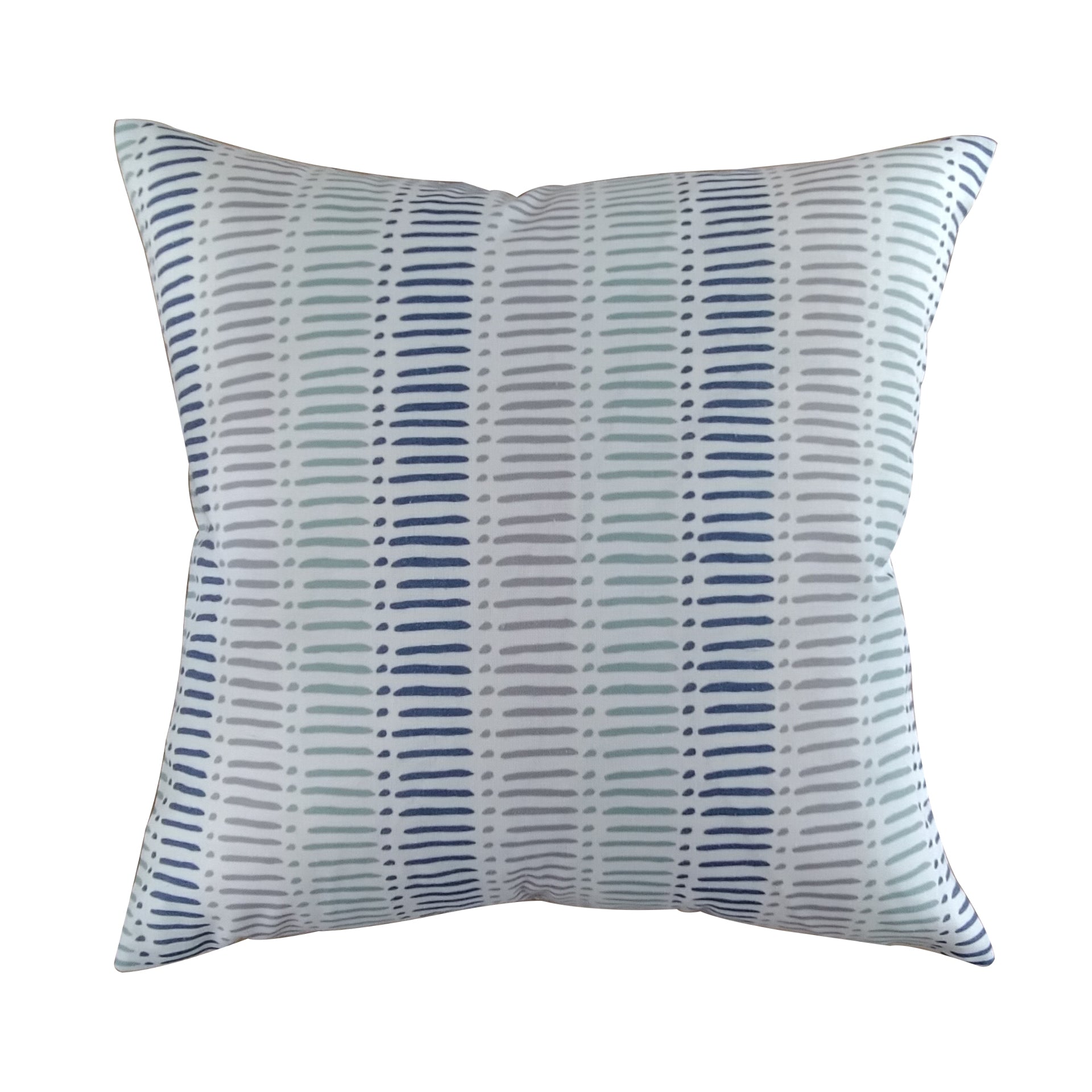 Fresh Cushion Covers Blue Symmetry