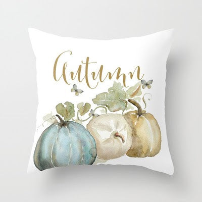 Grateful Fall Cushion Covers Autumn Pumpkins