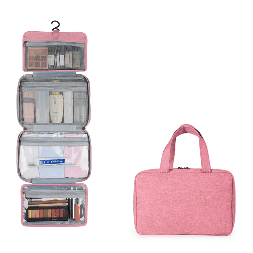 EasyCarry™ | Hanging Toiletry Bag Pink