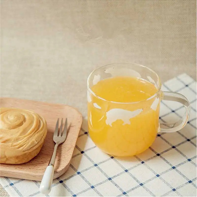 Arctic Charm Glass Mug