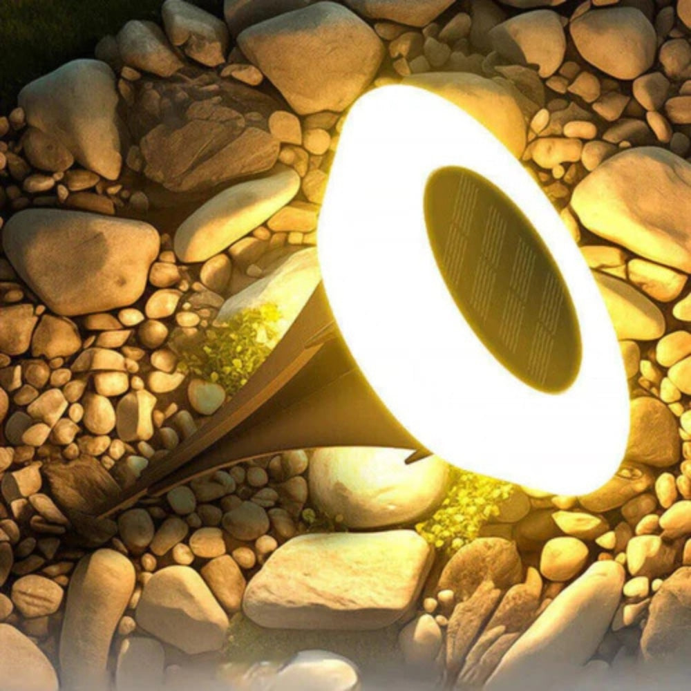 Solar LED outdoor pathway lights | 4 Pack Warm