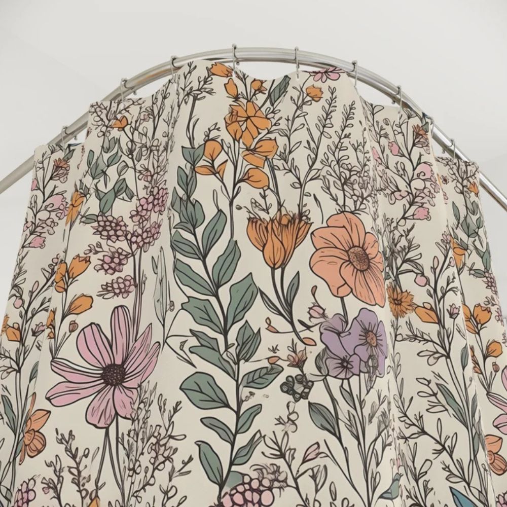 Flourish Bloom Shower Curtain