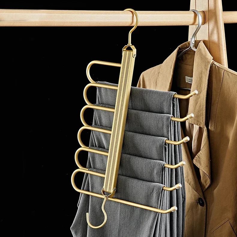 6 Tier Pants Hanger Organizer