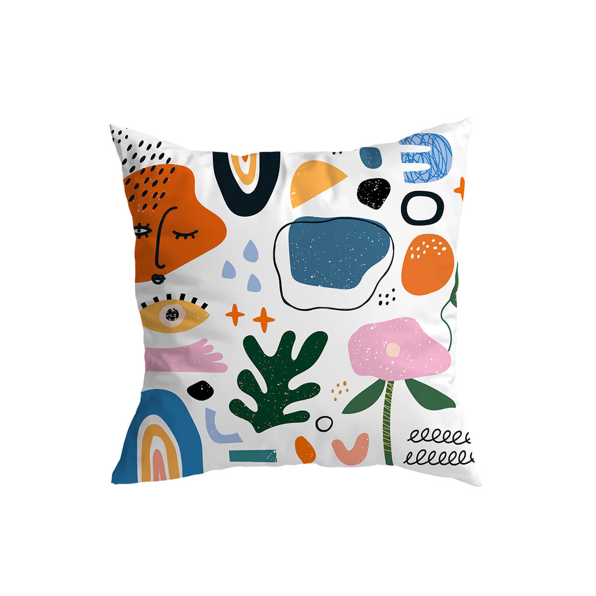 Abstract Tropical Art Cushion Covers Conceptual