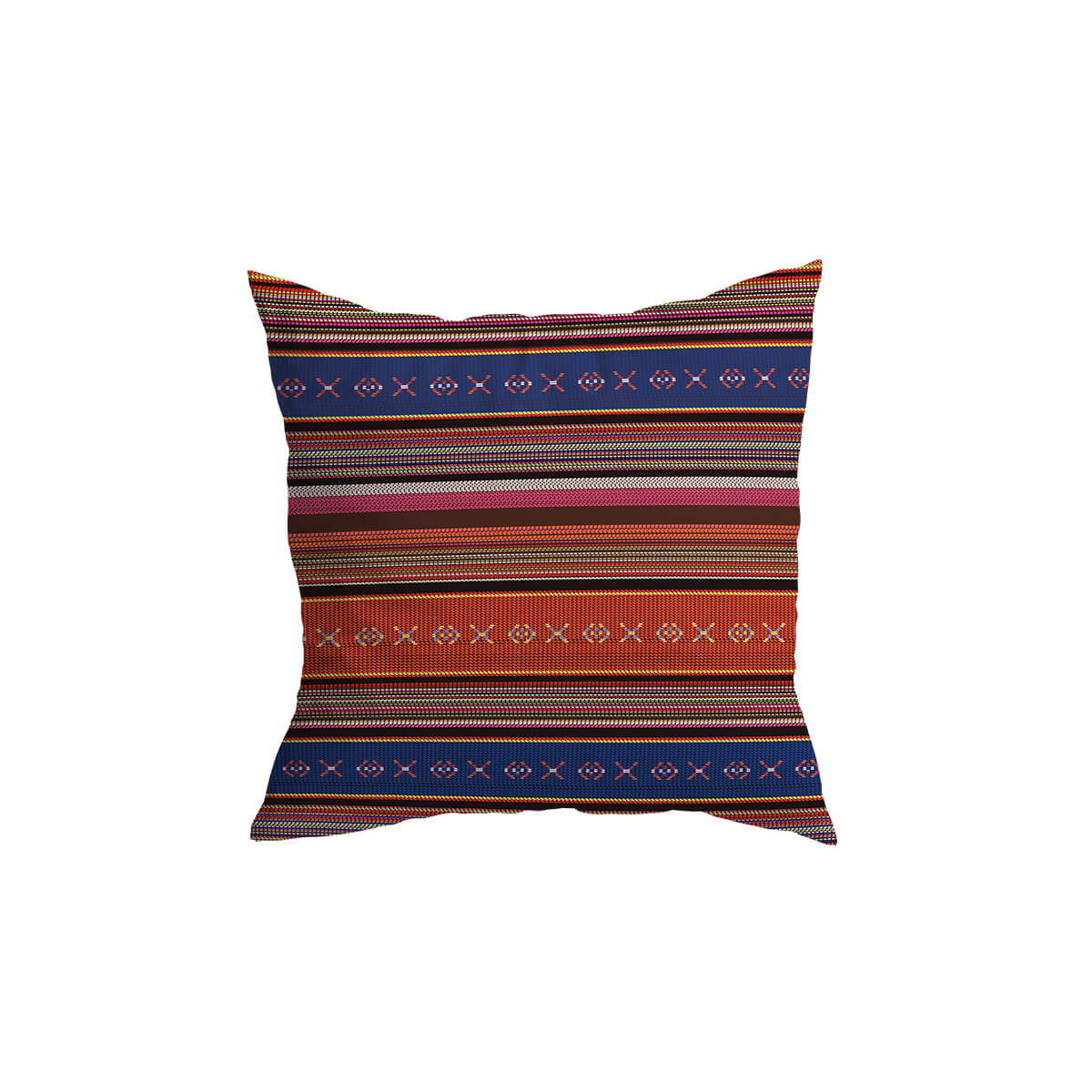 Bohemian Retro Stripes Cushion Covers Moroccan
