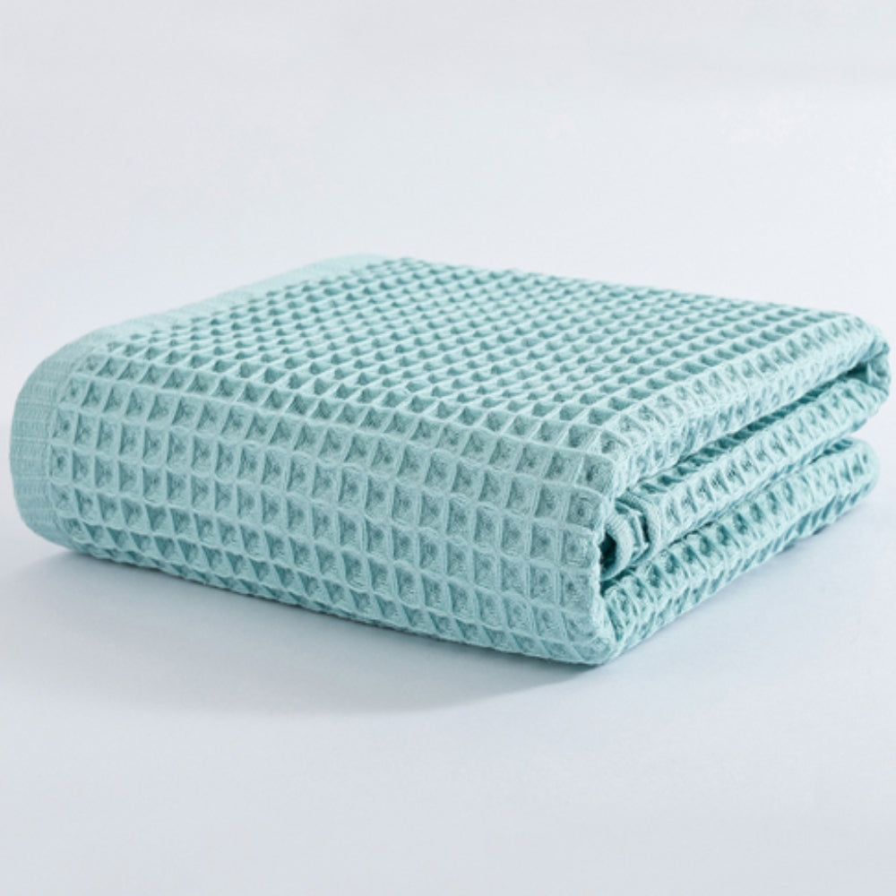 Soft Waffle Bliss Towel Ocean 27.5"x55"