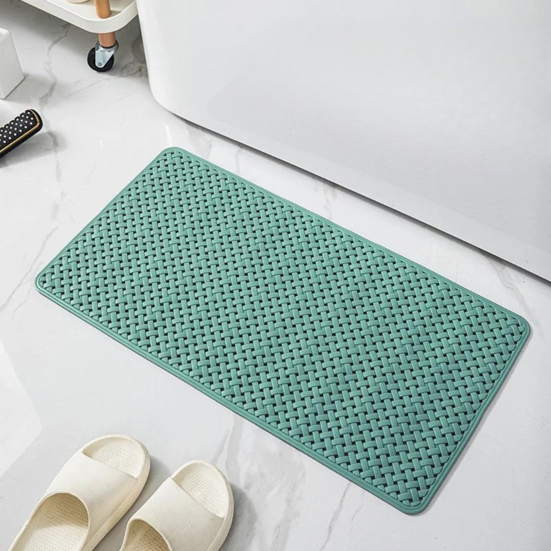 Drynox Anti-Slip Bathtub Mat Green 16"x28"