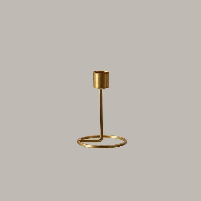 Mondrian Metal Taper Candle Holders and Candelabras
