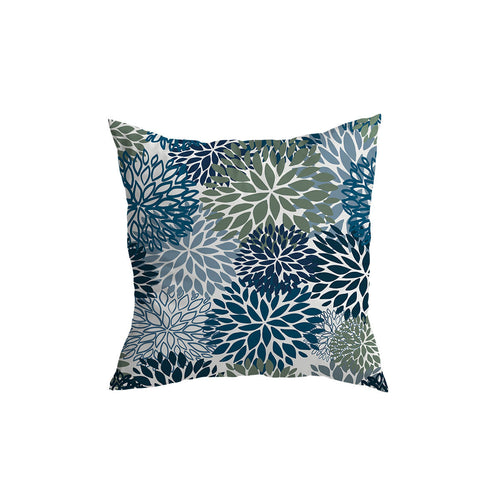 Blooms Blue Cushion Covers Oxford
