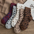 Women's Leopard Thermal Socks